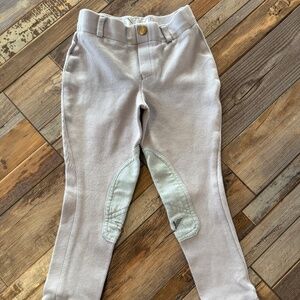 Little girls horseback riding pants